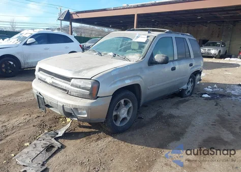 2007 Chevrolet Trailblazer Ls from USA, damaged, VIN 1GNDT13S772124798